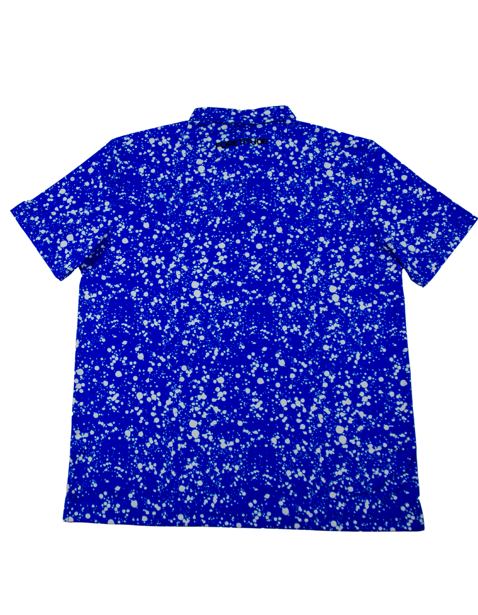 Blue Splash Polo T-Shirt - Best Men's Wear - Foretitude Golf Co