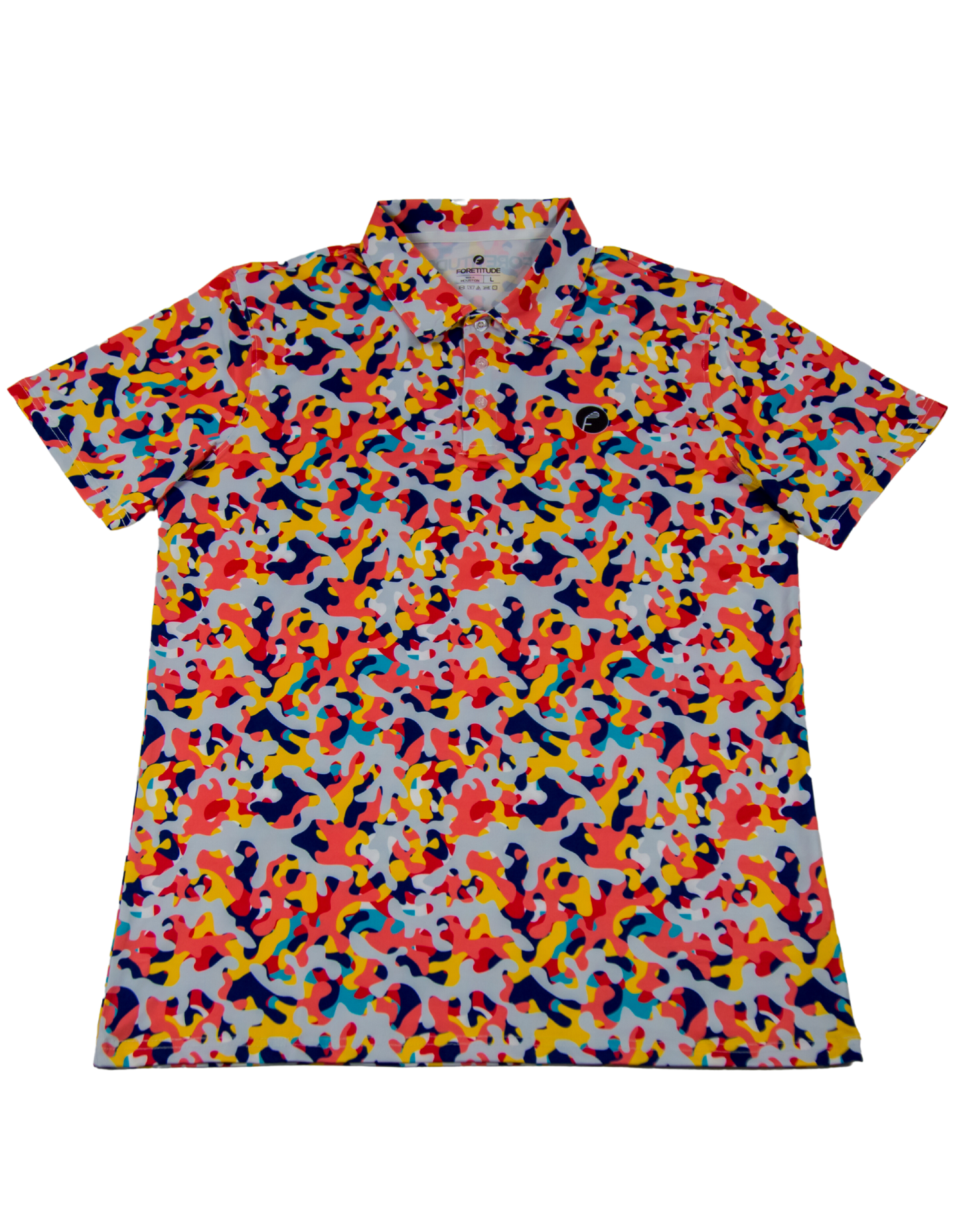 Colorful Bunkers Polo T-Shirt in USA - Foretitude Gold Co