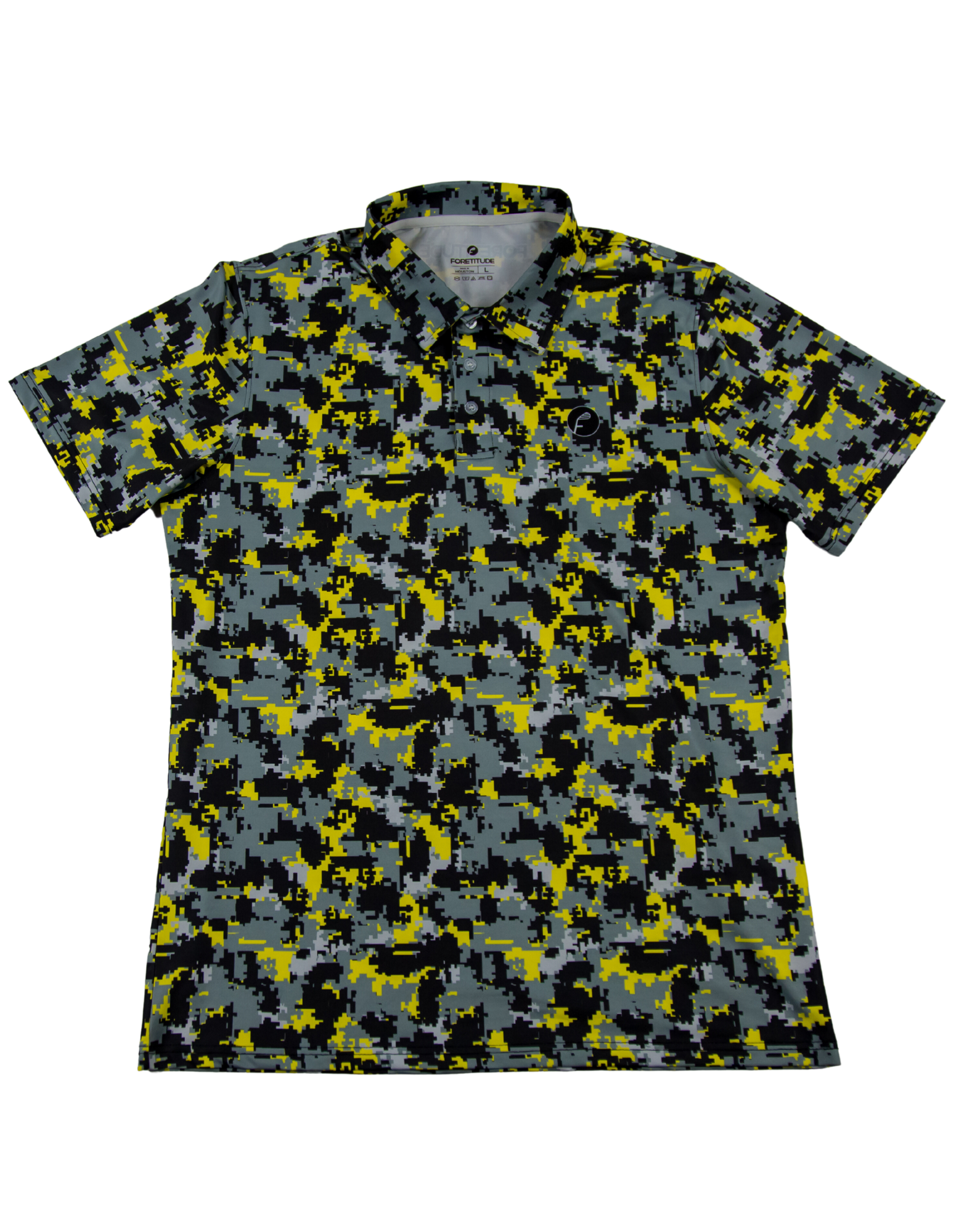 Digital Camo Polo T-Shirt - Best Men's Wear - Foretitude Golf Co