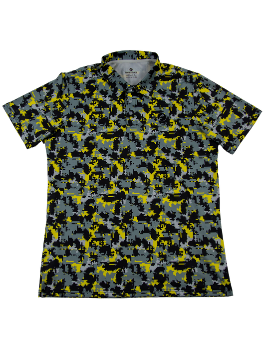 Digital Camo Polo T-Shirt - Best Men's Wear - Foretitude Golf Co