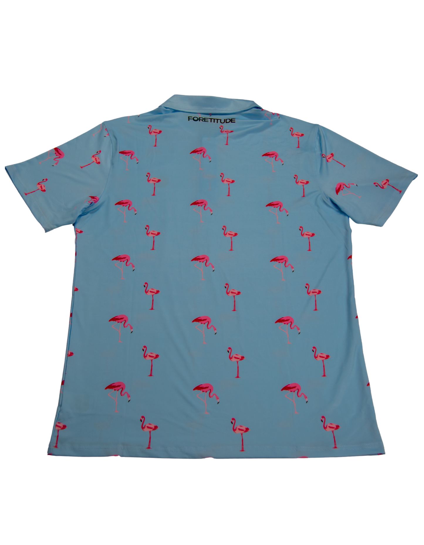 Flamingos Paradise Polo T-Shirt - Best Men's Apparel in USA - Foretitude Golf Co