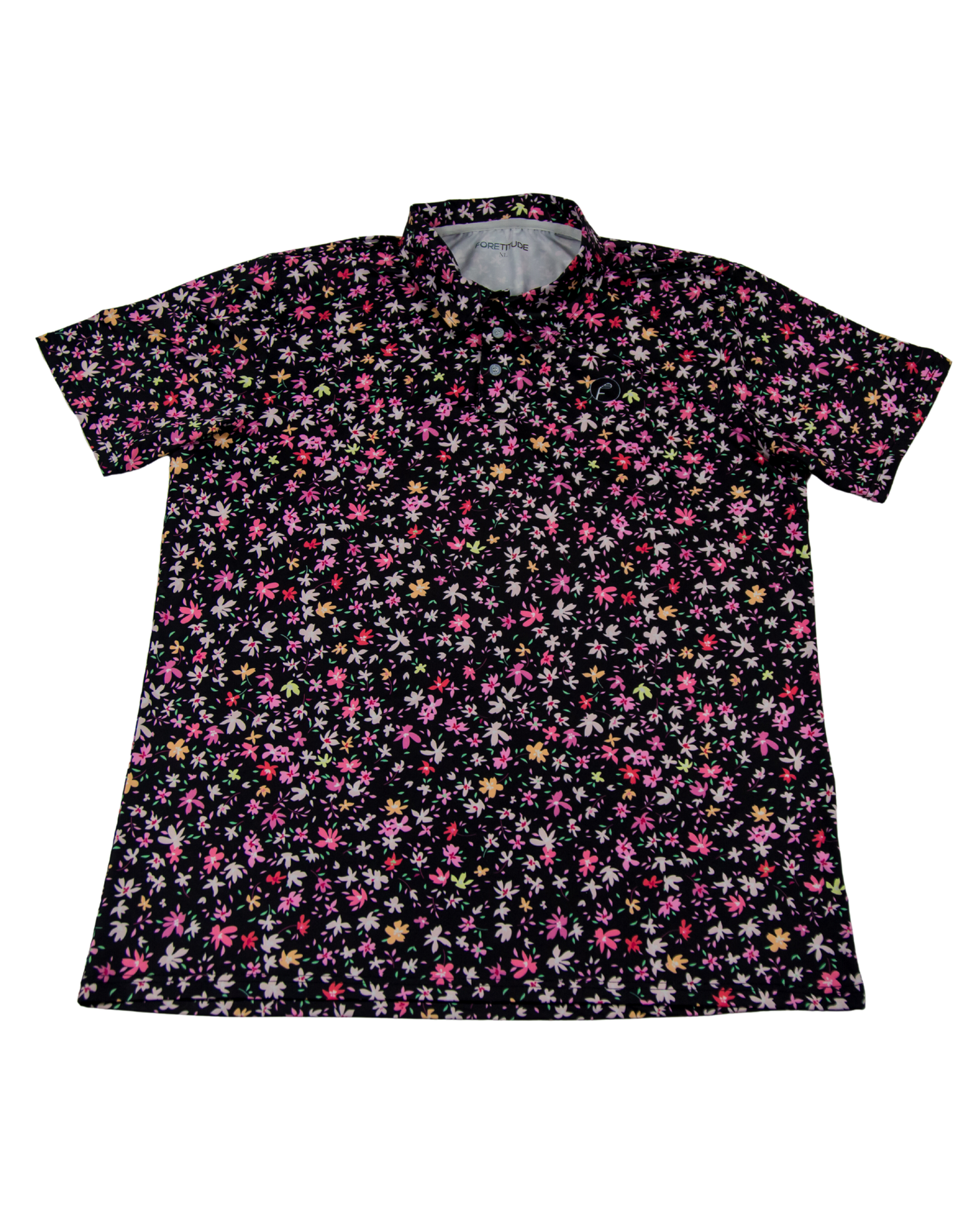 Flower Power Polo T-Shirt - Best Men's Wear - Foretitude Golf Co