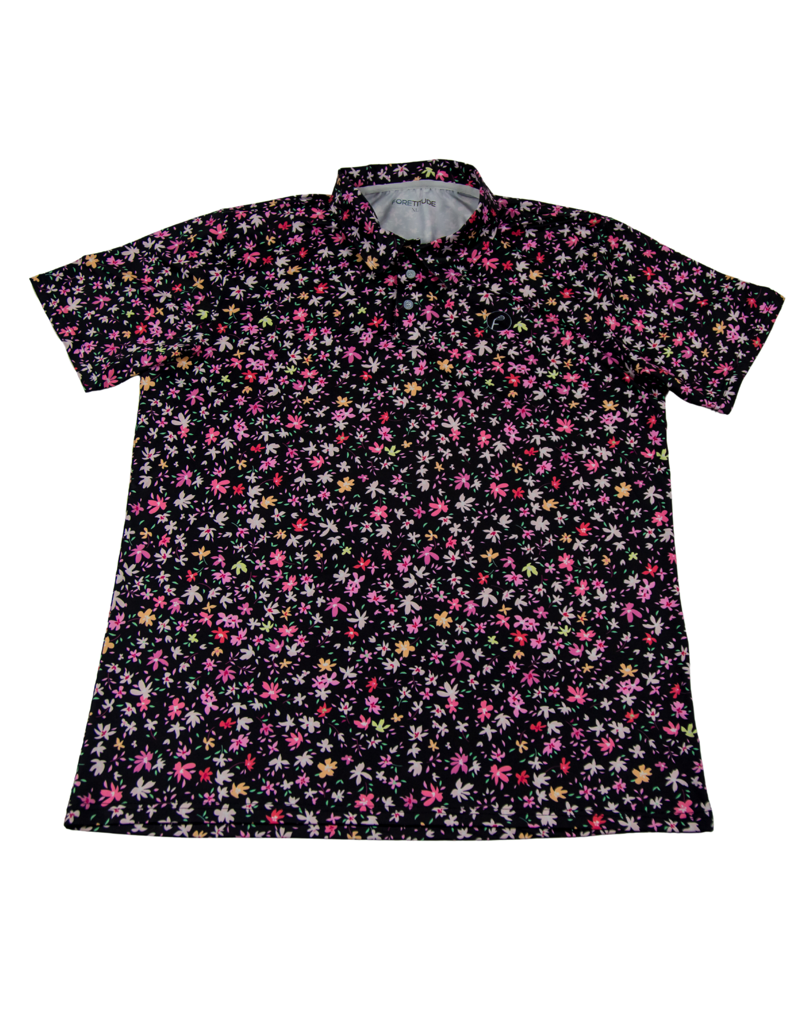 Flower Power Polo T-Shirt - Best Men's Wear - Foretitude Golf Co