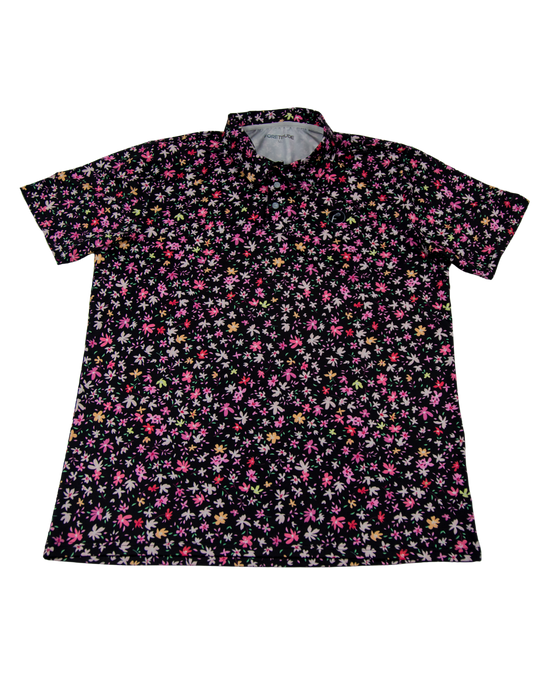 Flower Power Polo T-Shirt - Best Men's Wear - Foretitude Golf Co