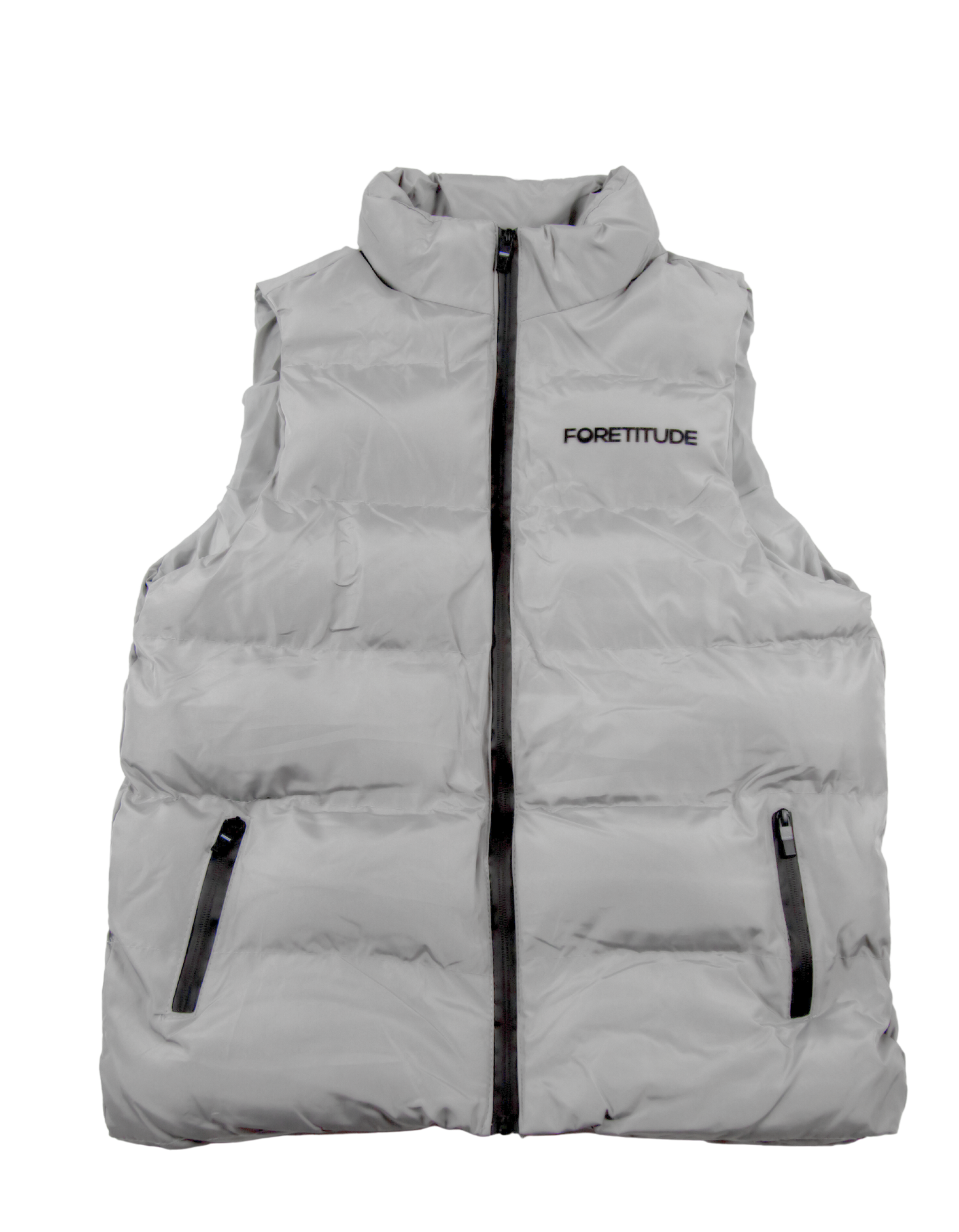 Silver Golf Vest - Best Men's Wear - Foretitude Golf Co