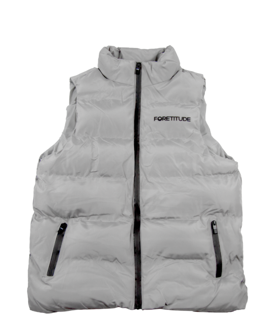 Silver Golf Vest - Best Men's Wear - Foretitude Golf Co